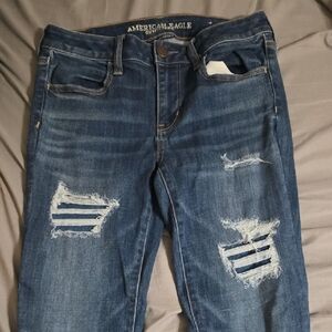 American Eagle Outfitters Dark Blue Jeans